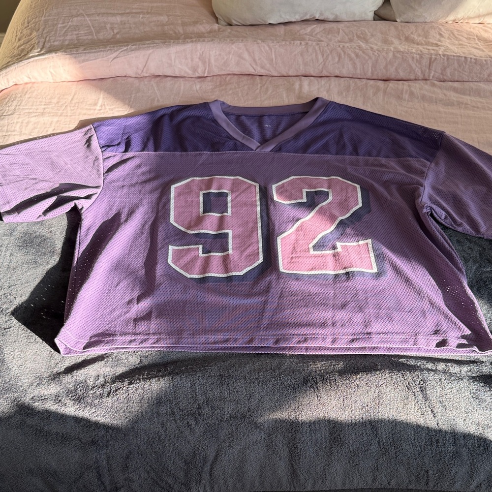 Men's Purple Sports Jersey